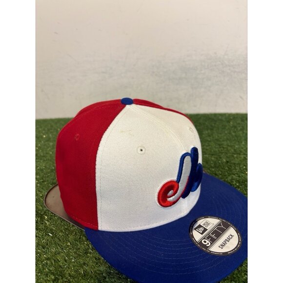 Montreal Expos hat cap snap back blue red new era 9fifty cooperstown collection - Picture 3 of 10